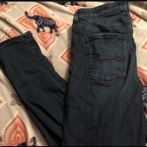 2 pairs of AE jeans